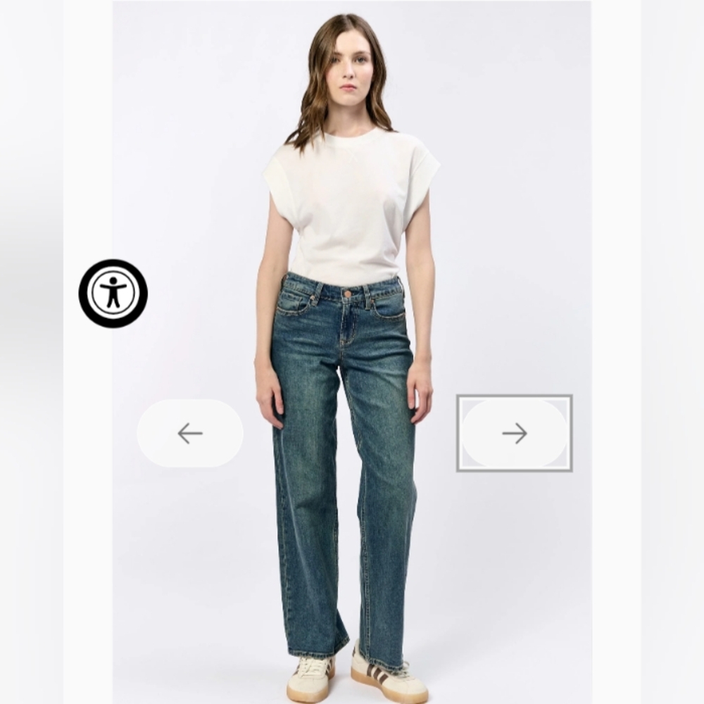 Dear John ,Blue Straight Leg Jeans, Baggy Fit, Siz 31P